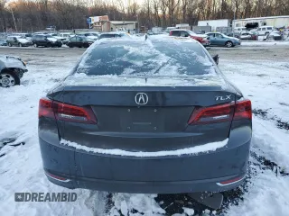 2015 Acura TLX V6 Advance with VIN 19UUB2F76FA012167, listed as a Copart auction lot 86763964 with 176,321 mi miles and Salvage Title. Bid and sale history available at carsss.com. Image 6.