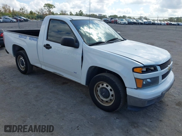 2012 Chevrolet Colorado Work Truck with VIN 1GCCSBF98C8155250, listed as a IAAI auction lot 41546531 with 120,758 mi miles. Bid and sale history available at carsss.com. Image 1.