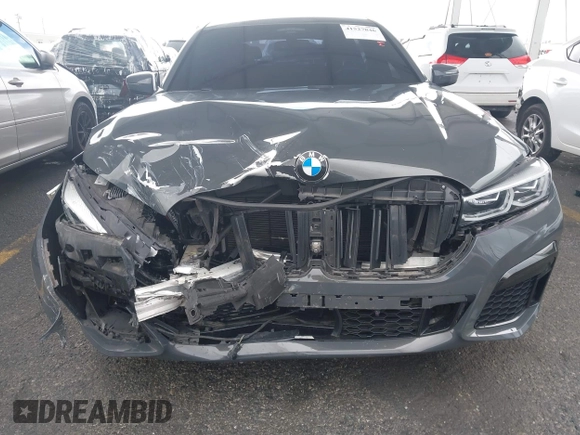 2021 BMW 7 Series 740i with VIN WBA7T2C03MCF52741, listed as a IAAI auction lot 41527846 with 41,448 mi miles and . Bid and sale history available at DreamBid. Image 12.