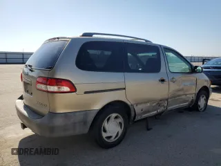 2002 Toyota Sienna LE with VIN 4T3ZF13C22U423405, listed as a Copart auction lot 53753045 with 208,523 mi miles and Salvage Title. Bid and sale history available at DreamBid. Image 3.