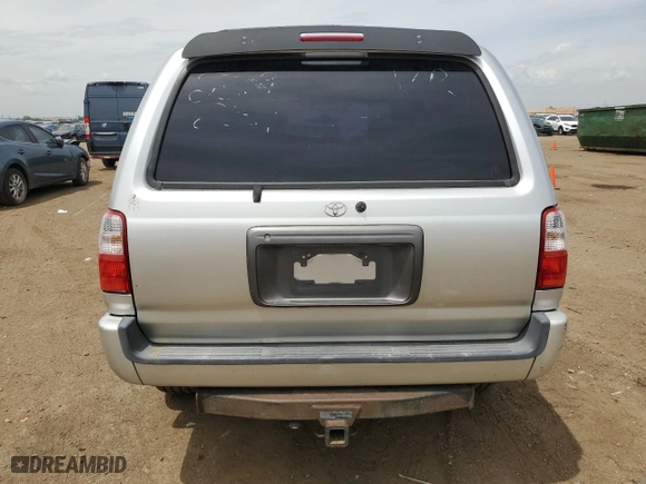 2001 Toyota 4Runner SR5 with VIN JT3HN86R610327176, listed as a Copart auction lot 58660614 with 300,770 mi miles and Non Repairable. Bid and sale history available at carsss.com. Image 6.