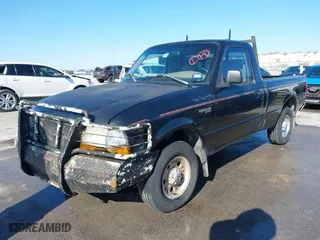 1998 Ford Ranger XL with VIN 1FTYR10C1WPB40423, listed as a IAAI auction lot 41621407 with 122,656 mi miles. Bid and sale history available at carsss.com. Image 19.