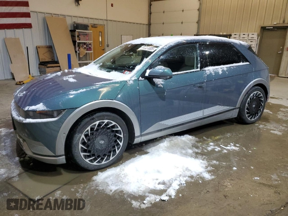 2022 Hyundai Ioniq 5 Limited with VIN KM8KRDAF4NU081184, listed as a Copart auction lot 89351005 with 42,030 mi miles and Salvage title. Bid and sale history available at DreamBid. Image 1.