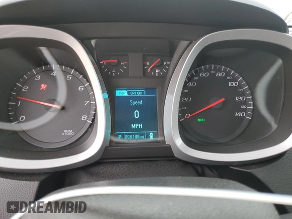 2016 Chevrolet Equinox LTZ with VIN 2GNFLGEK2G6143660, listed as a Copart auction lot 51109185 with 96,188 mi miles and Clean title. Bid and sale history available at DreamBid. Image 9.