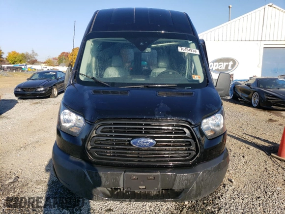 2019 Ford Transit with VIN 1FDBW3XG7KKA51560, listed as a Copart auction lot 76454914 with Not Provided miles and Salvage Title. Bid and sale history available at DreamBid. Image 5.