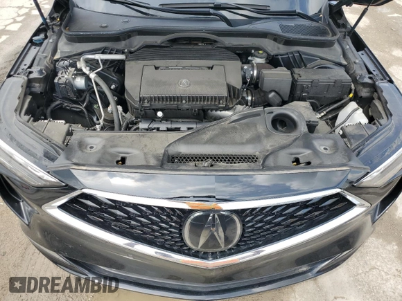 2023 Acura MDX Advance with VIN 5J8YE1H87PL022995, listed as a Copart auction lot 54848415 with 26,776 mi miles and Salvage title. Bid and sale history available at DreamBid. Image 12.