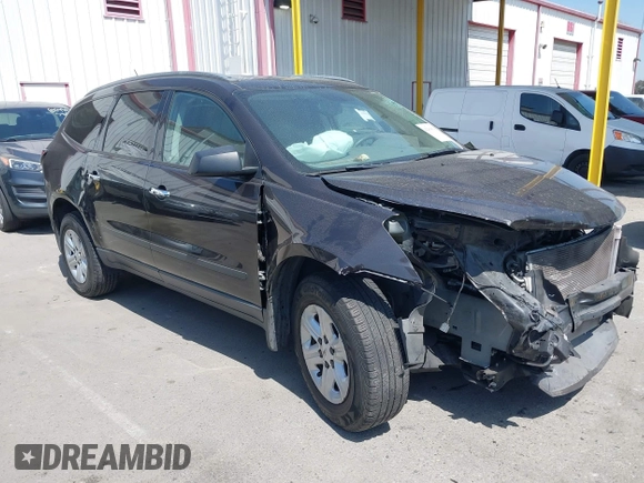 2017 Chevrolet Traverse LS z VIN 1GNKRFED1HJ154839, wystawiony jako IAAI lot #42304339 z przebiegiem Nie podano mil oraz . Historia ofert i sprzedaży dostępna na DreamBid. Obrazek 1.