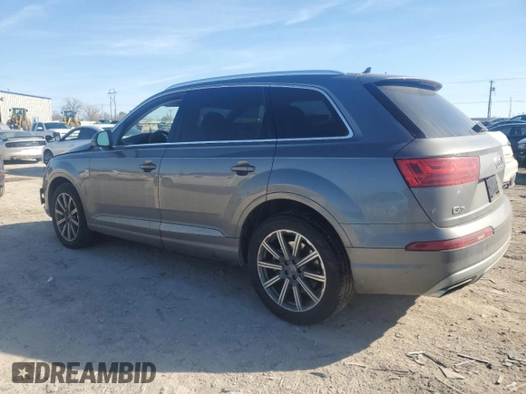 2017 Audi Q7 Premium Plus with VIN WA1LABF70HD036540, listed as a Copart auction lot 46461145 with 71,439 mi miles and Salvage Title. Bid and sale history available at carsss.com. Image 2.
