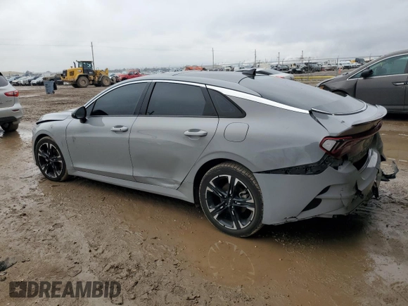 2022 Kia K5 GT-Line with VIN 5XXG64J27NG150701, listed as a Copart auction lot 42710375 with 53,523 mi miles and Salvage Title. Bid and sale history available at carsss.com. Image 2.