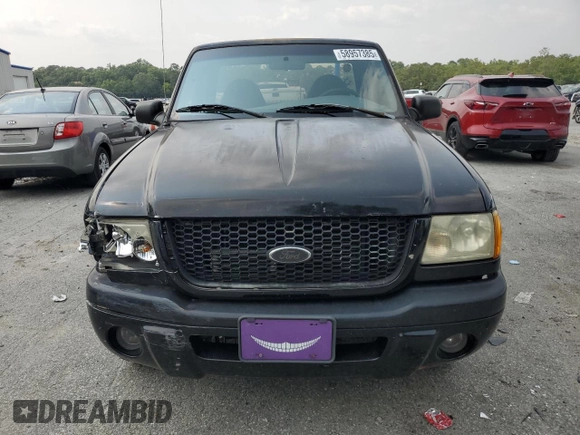 2003 Ford Ranger XL with VIN 1FTYR10U73PB86715, listed as a Copart auction lot 58957385 with 131,775 mi miles and Salvage title. Bid and sale history available at DreamBid. Image 5.