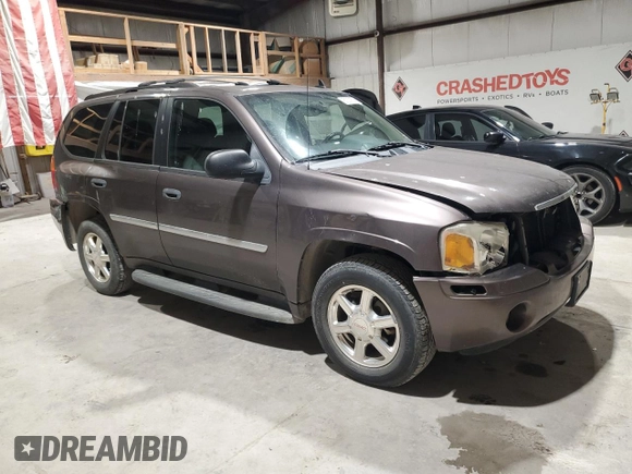 2008 GMC Envoy SLE2 with VIN 1GKDS13S482236329, listed as a Copart auction lot 87001674 with 150,807 mi miles and Salvage Title. Bid and sale history available at carsss.com. Image 4.