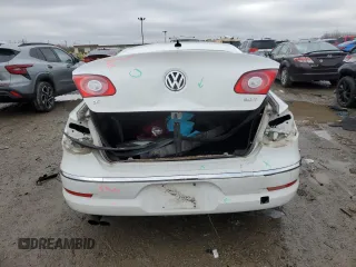 2012 Volkswagen CC Lux with VIN WVWHN7AN6CE507032, listed as a Copart auction lot 44064225 with 120,845 mi miles and Salvage Title. Bid and sale history available at carsss.com. Image 6.