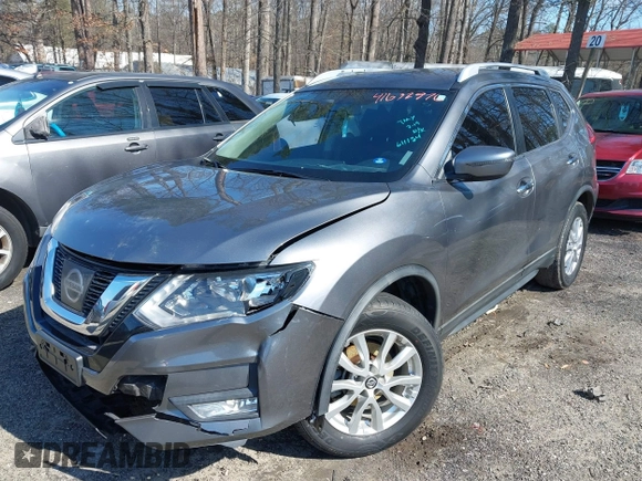 2017 Nissan Rogue S with VIN KNMAT2MT1HP611184, listed as a IAAI auction lot 41632876 with 142,488 mi miles. Bid and sale history available at carsss.com. Image 2.