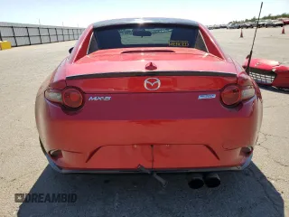 2017 Mazda MX-5 Miata Club with VIN JM1NDAL78H0100190, listed as a Copart auction lot 73037454 with 66,132 mi miles and Salvage title. Bid and sale history available at DreamBid. Image 6.