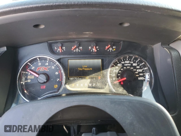 2012 Ford F-150 XL with VIN 1FTFW1ET9CFB59456, listed as a Copart auction lot 41521305 with 196,170 mi miles and Salvage Title. Bid and sale history available at carsss.com. Image 9.