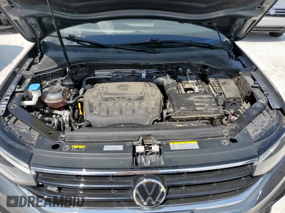 2022 Volkswagen Tiguan SE R-Line Black with VIN 3VVCB7AX6NM065002, listed as a Copart auction lot 50376425 with 30,408 mi miles and Salvage Title. Bid and sale history available at DreamBid. Image 14.