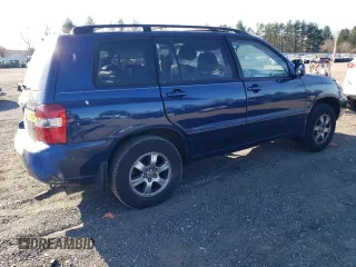 2005 Toyota Highlander with VIN JTEEP21A550087501, listed as a Copart auction lot 50377885 with 176,842 mi miles and Salvage Title. Bid and sale history available at DreamBid. Image 3.