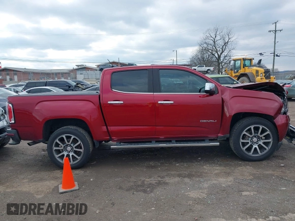 2018 GMC Canyon 4WD Denali with VIN 1GTG6EEN4J1317399, listed as a IAAI auction lot 41558173 with 87,647 mi miles. Bid and sale history available at carsss.com. Image 13.