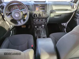 2018 Jeep Wrangler JK Unlimited Sport S with VIN 1C4BJWDG6JL890665, listed as a Copart auction lot 83833854 with 23,390 mi miles and Salvage Title. Bid and sale history available at carsss.com. Image 8.
