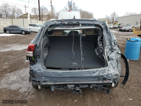 2025 Volkswagen Atlas Cross Sport 3.6L V6 SE w/Technology with VIN 1V2KE2CA9SC203673, listed as a Copart auction lot 41853935 with 405 mi miles and Salvage Title. Bid and sale history available at carsss.com. Image 6.
