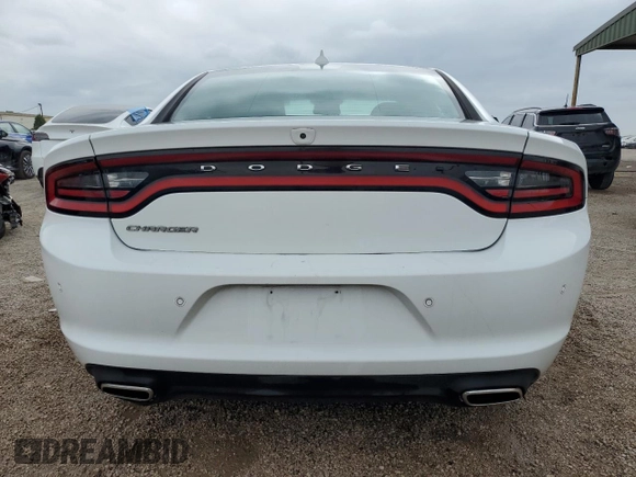 2023 Dodge Charger SXT with VIN 2C3CDXBG3PH563638, listed as a Copart auction lot 52864805 with 55,556 mi miles and Non Repairable. Bid and sale history available at DreamBid. Image 6.