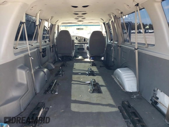 2008 Ford Econoline Passenger XL with VIN 1FBSS31L88DB31294, listed as a Copart auction lot 79436274 with 110,686 mi miles and Salvage Title. Bid and sale history available at DreamBid. Image 10.