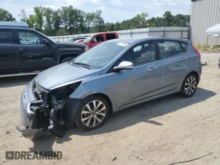 2017 Hyundai Accent Sport with VIN KMHCU5AE6HU364612, listed as a Copart auction lot 61010414 with 66,507 mi miles and Salvage Title. Bid and sale history available at carsss.com. Image 1.