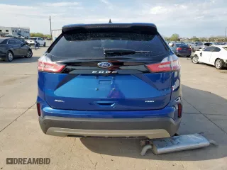 2022 Ford Edge SEL with VIN 2FMPK4J9XNBB09287, listed as a Copart auction lot 50370455 with 0 mi miles and Salvage Title. Bid and sale history available at carsss.com. Image 6.