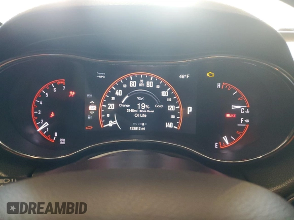 2014 Dodge Durango Citadel with VIN 1C4RDJEG6EC337284, listed as a Copart auction lot 46828485 with 133,812 mi miles and Salvage Title. Bid and sale history available at DreamBid. Image 9.