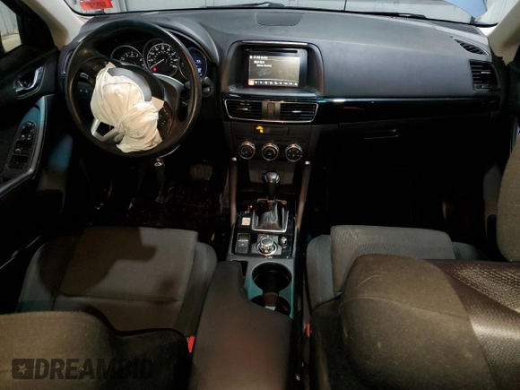 2016 Mazda CX-5 Sport with VIN JM3KE4BY2G0753678, listed as a Copart auction lot 43381635 with 90,791 mi miles and Salvage Title. Bid and sale history available at carsss.com. Image 8.