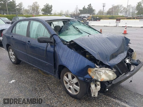 2004 Toyota Corolla CE with VIN 1NXBR32E84Z279684, listed as a IAAI auction lot 41922843 with Not Provided miles. Bid and sale history available at carsss.com. Image 1.