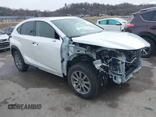 2021 Lexus NX with VIN JTJDARDZ9M5027019, listed as a IAAI auction lot 41549577 with 24,540 mi miles. Bid and sale history available at carsss.com. Image 1.