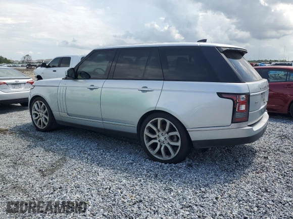 2017 Land Rover Range Rover HSE z VIN SALGS2FK3HA354252, wystawiony jako Copart lot #65728725 z przebiegiem 96 090 mil mil oraz Czysty tytuł • Clean title. Historia ofert i sprzedaży dostępna na DreamBid. Obrazek 2.