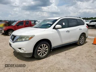 2013 Nissan Pathfinder SV with VIN 5N1AR2MNXDC642138, listed as a Copart auction lot 64879585 with 129,817 mi miles and Clean title. Bid and sale history available at DreamBid. Image 1.