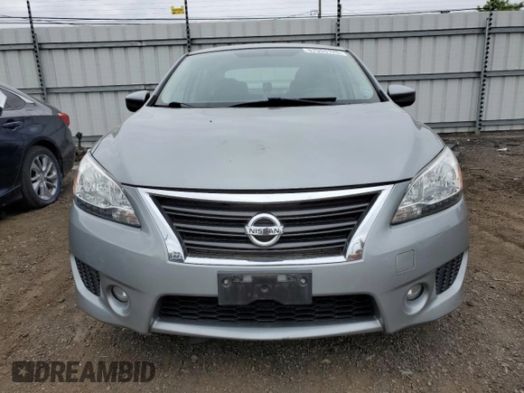2014 Nissan Sentra SV with VIN 3N1AB7AP7EY333265, listed as a Copart auction lot 57953125 with 118,277 mi miles and Salvage title. Bid and sale history available at DreamBid. Image 5.
