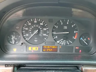 2001 BMW 5 Series 525iA with VIN WBADT43451GX26876, listed as a Copart auction lot 81633584 with 143,136 mi miles and Salvage Title. Bid and sale history available at carsss.com. Image 9.