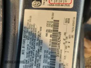 2012 Ford Fusion SEL with VIN 3FAHP0JA9CR294109, listed as a Copart auction lot 62759085 with 170,044 mi miles and Salvage title. Bid and sale history available at DreamBid. Image 12.