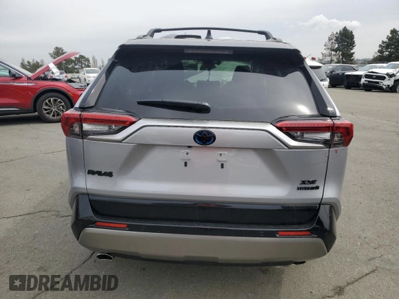2024 Toyota RAV4 Hybrid XSE with VIN JTME6RFV1RD563804, listed as a Copart auction lot 48415275 with 4,079 mi miles and Salvage Title. Bid and sale history available at DreamBid. Image 6.
