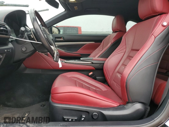 2017 Lexus RC with VIN JTHSM5BC4H5002509, listed as a Copart auction lot 86573324 with 65,743 mi miles and Salvage Title. Bid and sale history available at carsss.com. Image 7.