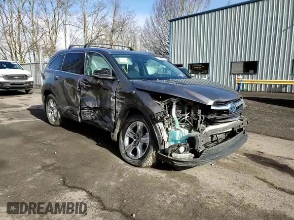 2016 Toyota Highlander Hybrid Limited with VIN 5TDDCRFH7GS020358, listed as a Copart auction lot 40569853 with 91,185 mi miles. Bid and sale history available at carsss.com. Image 12.
