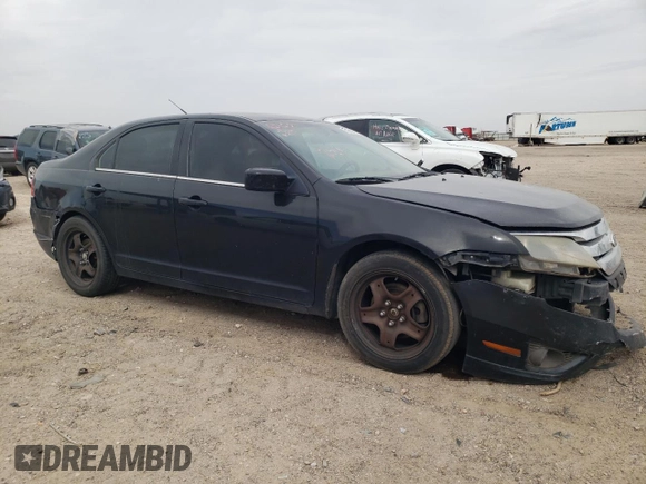 2011 Ford Fusion SE with VIN 3FAHP0HA6BR115187, listed as a Copart auction lot 50345675 with 182,866 mi miles and Salvage Title. Bid and sale history available at DreamBid. Image 4.