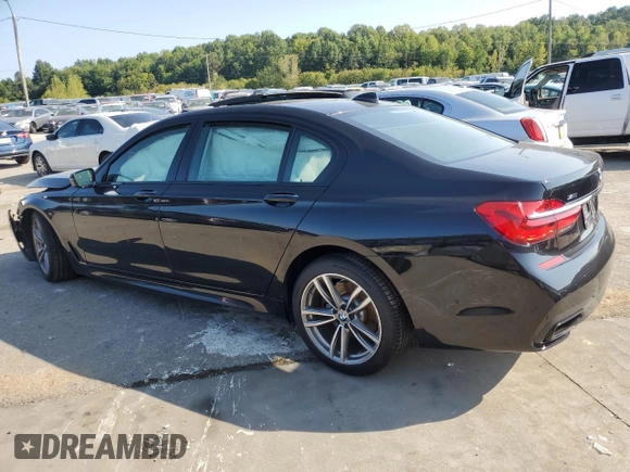 2018 BMW 7 Series ALPINA B7 xDrive with VIN WBA7F2C50JG424655, listed as a Copart auction lot 70325634 with 0 mi miles and Salvage Title. Bid and sale history available at carsss.com. Image 2.
