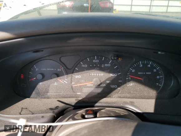 2002 Mercury Sable LS Premium with VIN 1MEFM55SX2A638788, listed as a Copart auction lot 46373915 with 155,200 mi miles and Salvage Title. Bid and sale history available at DreamBid. Image 9.