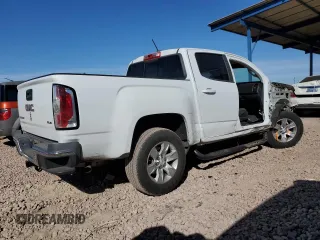 2017 GMC Canyon 2WD SLE with VIN 1GTG5CEN2H1142314, listed as a Copart auction lot 44445105 with 74,584 mi miles and Salvage Title. Bid and sale history available at carsss.com. Image 3.