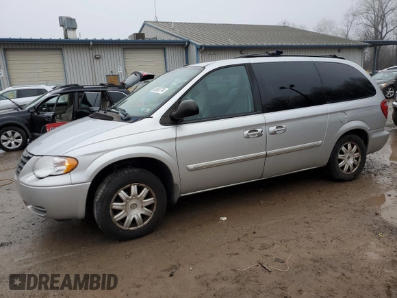 2006 Chrysler Town & Country LWB Touring with VIN 2A4GP54L46R910450, listed as a Copart auction lot 83063774 with 209,928 mi miles and Salvage Title. Bid and sale history available at carsss.com. Image 1.