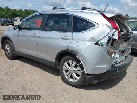 2013 Honda CR-V EX-L with VIN 2HKRM4H79DH640074, listed as a IAAI auction lot 42503002 with 86,309 mi miles and . Bid and sale history available at DreamBid. Image 3.
