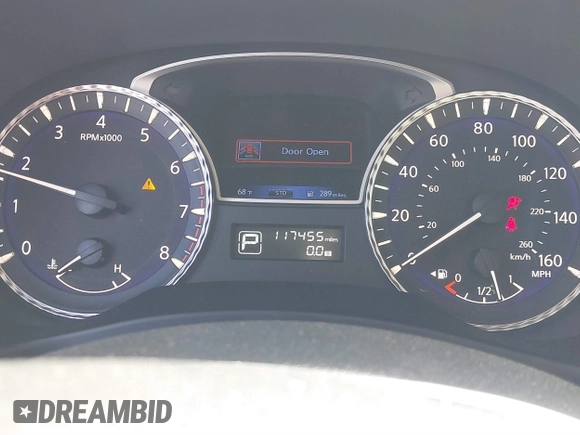 2015 Infiniti QX60 with VIN 5N1AL0MM3FC502870, listed as a IAAI auction lot 41734954 with 117,455 mi miles. Bid and sale history available at carsss.com. Image 7.