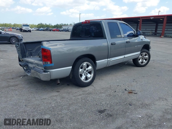 2005 Dodge 1500 SLT with VIN 1D7HU18D85J559064, listed as a IAAI auction lot 42021156 with 265,666 mi miles. Bid and sale history available at carsss.com. Image 4.