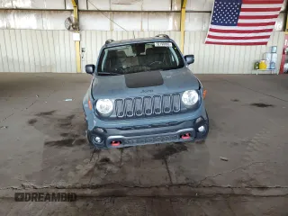 2018 Jeep Renegade Trailhawk with VIN ZACCJBCB9JPH79512, listed as a Copart auction lot 52190995 with 55,121 mi miles and Salvage title. Bid and sale history available at DreamBid. Image 5.