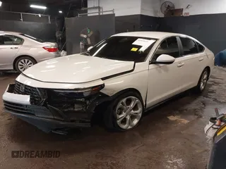 2023 Honda Accord LX with VIN 1HGCY1F21PA009221, listed as a IAAI auction lot 41544645 with 49,620 mi miles and . Bid and sale history available at DreamBid. Image 17.